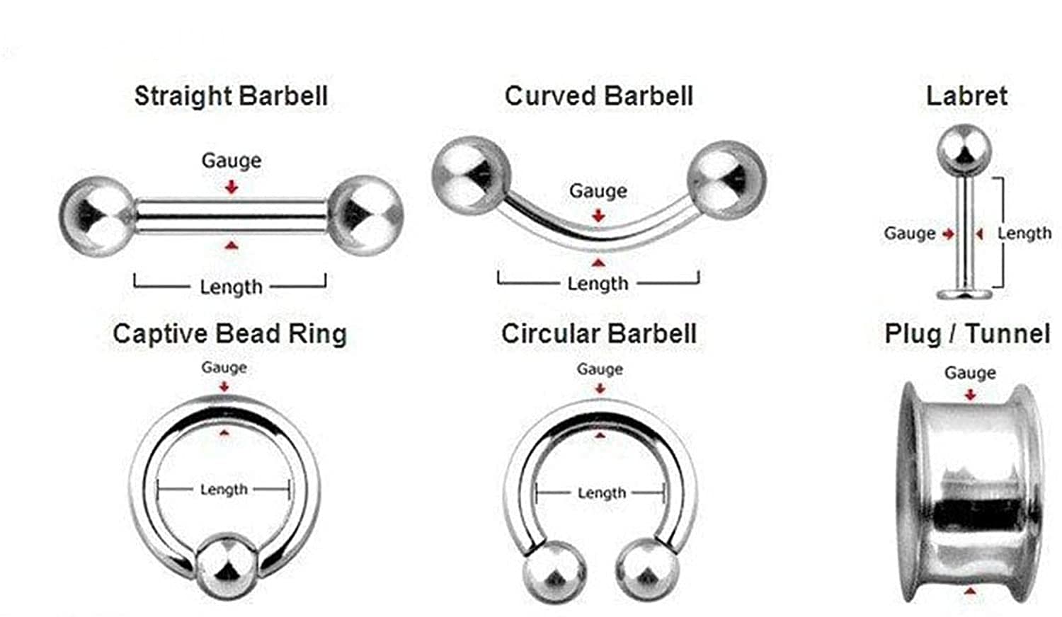 1 Pair (2pcs) Soft Flexible Silicone Double Flare Gauges - Thin Flesh Tunnels for Ear Stretching - Perfect for Everyday Wear, Workouts & Alternative Fashion Styles