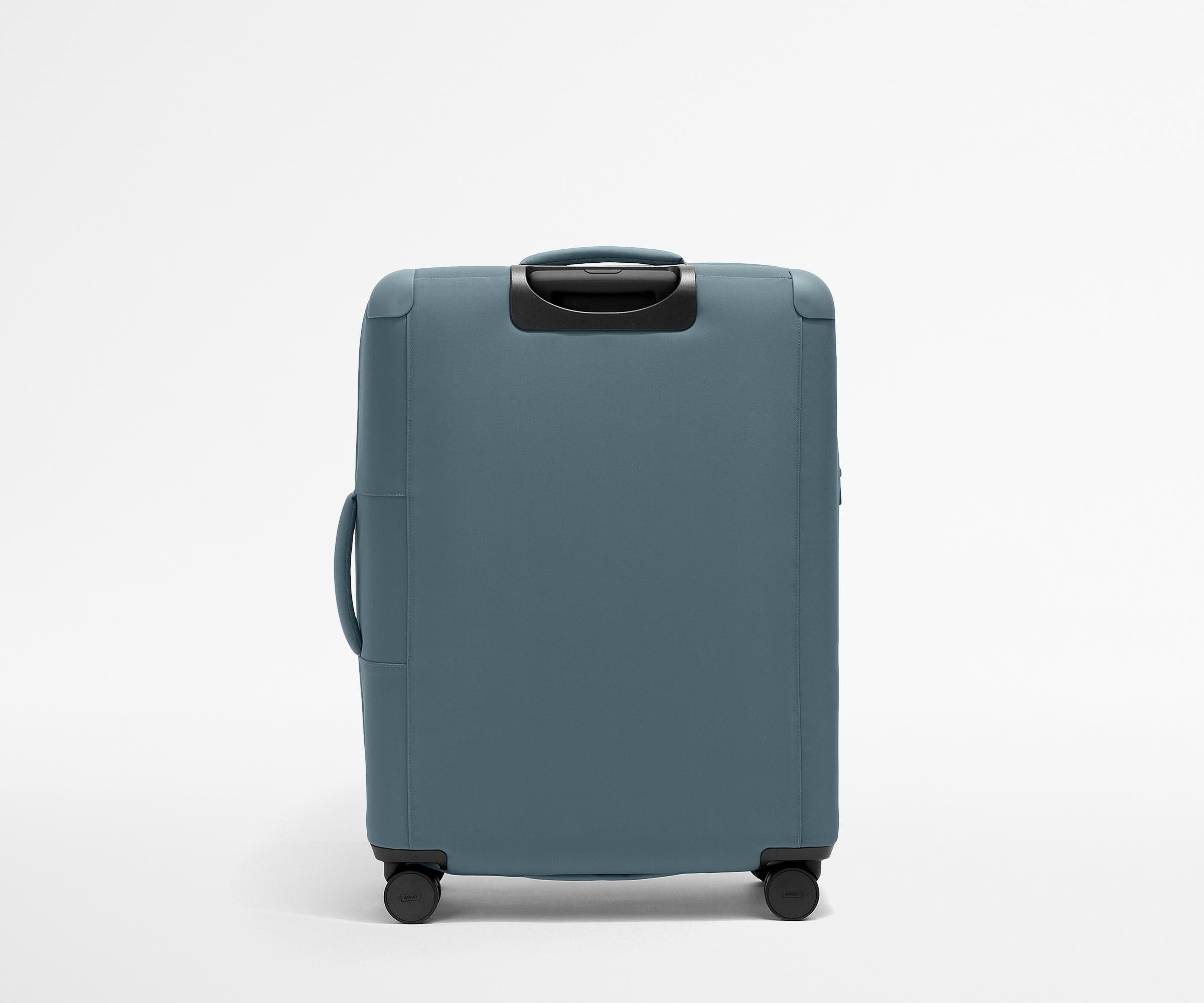 Premium Softside Large Luggage in Coast Blue - Spacious & Durable Suitcase for Travel, Business Trips & Vacations