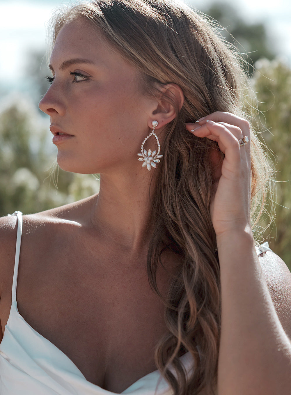 Marnie Hoop Earrings for Women - 14K Gold Plated Dainty Circle Earrings - Hypoallergenic Lightweight Jewelry - Perfect for Everyday Wear, Date Night & Gift Giving