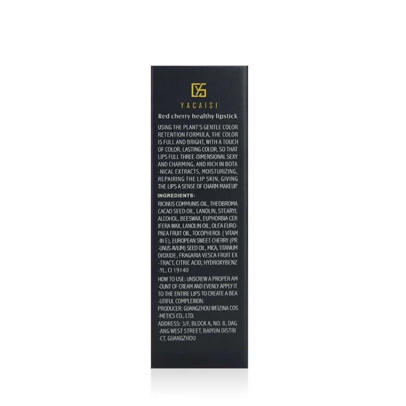 Natural Rose Extract Black Lipstick - Long Lasting Matte Finish for Gothic, Halloween & Night Out Makeup
