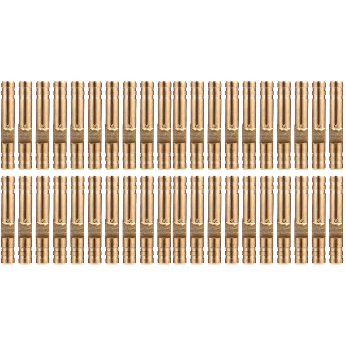 TEHAUX 40-Piece Concealed Cabinet Hinges - Invisible Hidden Hinges for Jewelry Box, Vintage Furniture & DIY Projects - Perfect for Cabinet Doors, Jewelry Chests, and Woodworking Crafts