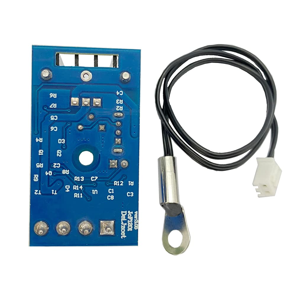 12V PC Fan Speed Controller - Automatic CPU Temperature Control for 2/3/4-Wire Fans - PC Cooling & Case Fan Regulation