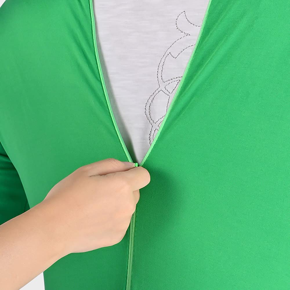 Andoer Full Body Chroma Key Blue Suit - Unisex Adult Green Screen Costume for Halloween, Cosplay, Photography & Video Production - Perfect for Content Creators, Streamers & Film Makers