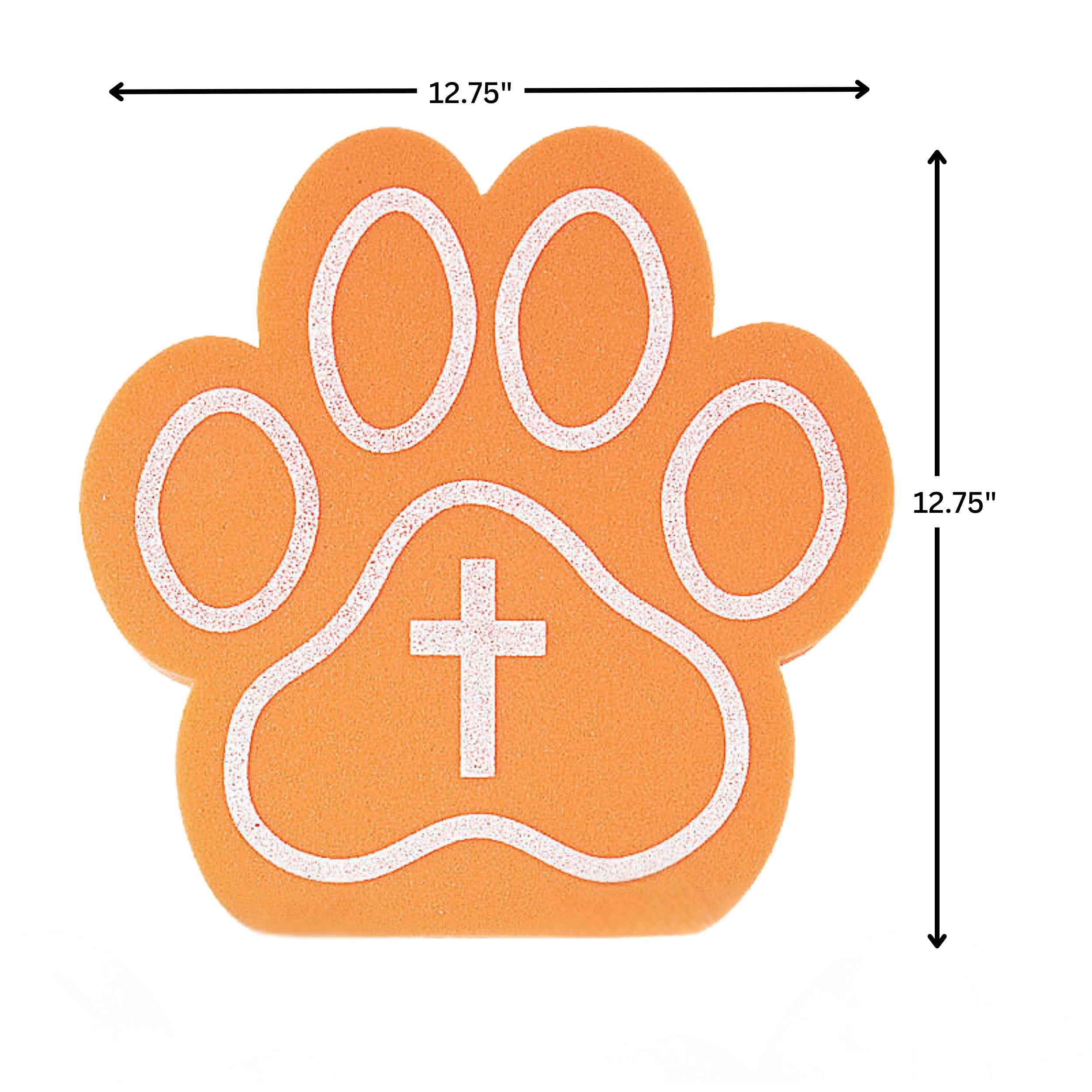 African Safari Foam Hand Pawprint - 12pcs for VBS Decor & Kids Play
