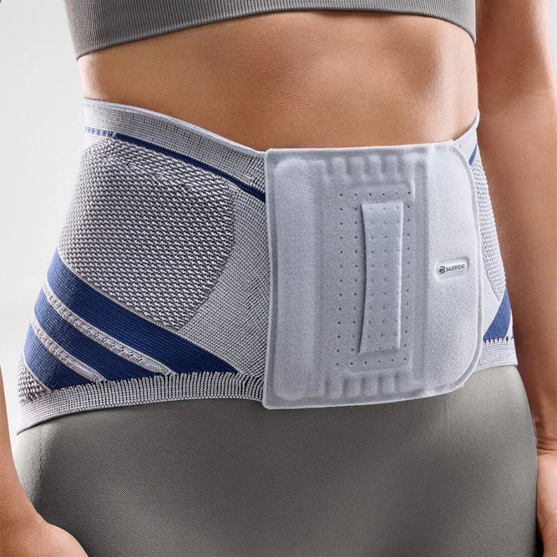 Bauerfeind LumboTrain Back Brace - Lumbar Support Belt for Lower Back Pain Relief - Adjustable & Breathable - Ideal for Work, Sports & Posture Correction
