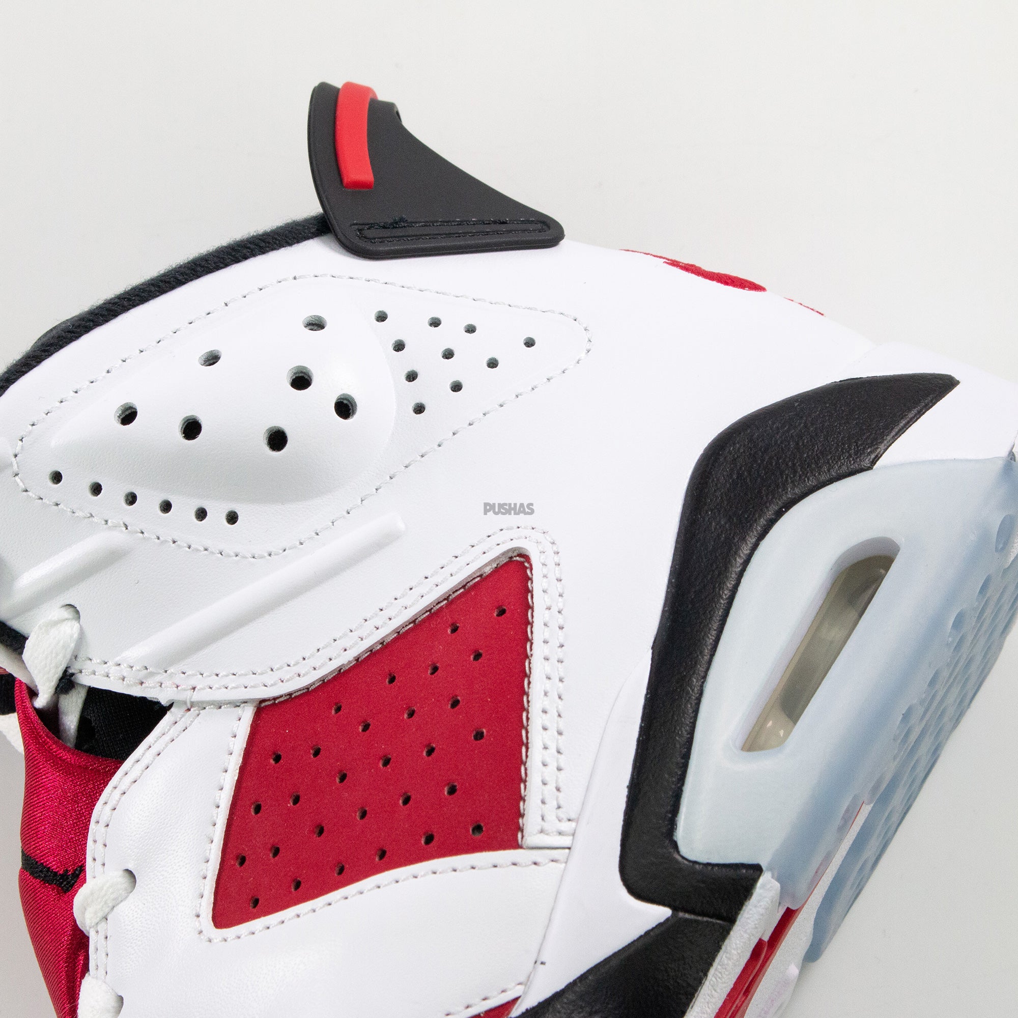 Air Jordan 6 'Carmine' Retro 2021 - Men's Basketball Shoes - Classic Red & White Sneakers for Streetwear & Sports