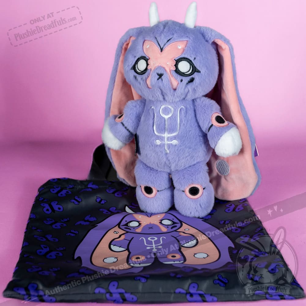 Plushie Dreadfuls Lupus Rabbit Stuffed Animal - Soft Cuddly Plush Toy for Kids & Adults, Perfect for Gifts, Comfort, and Lupus Awareness