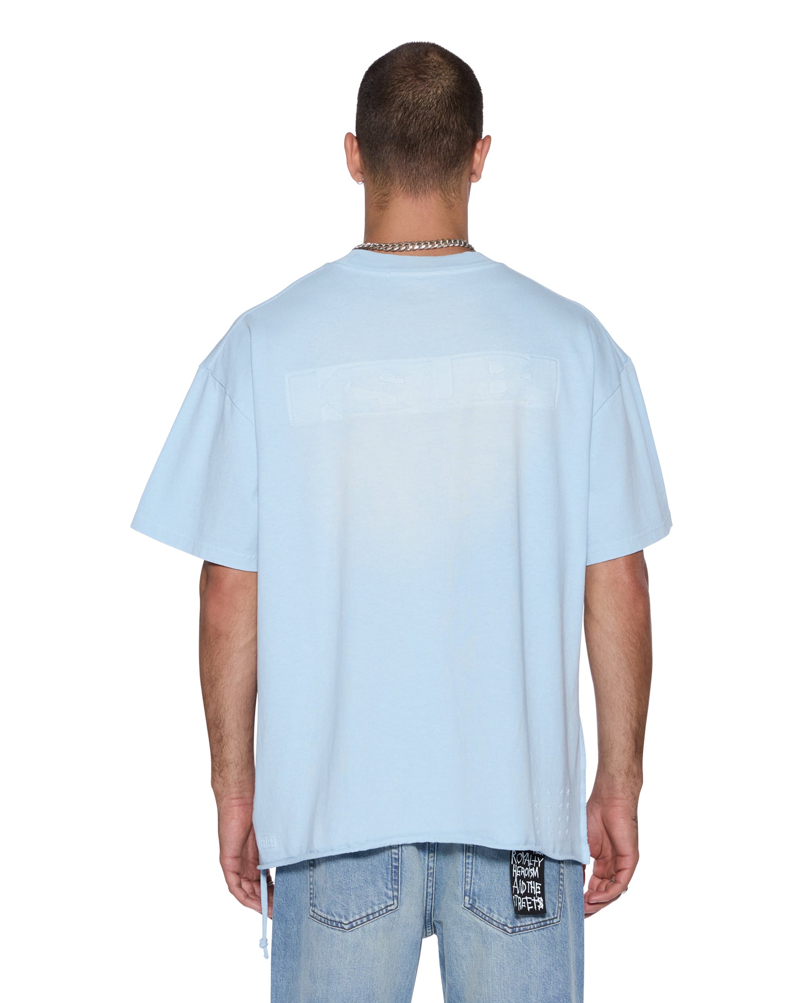 INTRUDER EKCESS Short Sleeve T-Shirt - Ice Mist Color | Men's Streetwear Fashion for Casual Wear & Urban Style