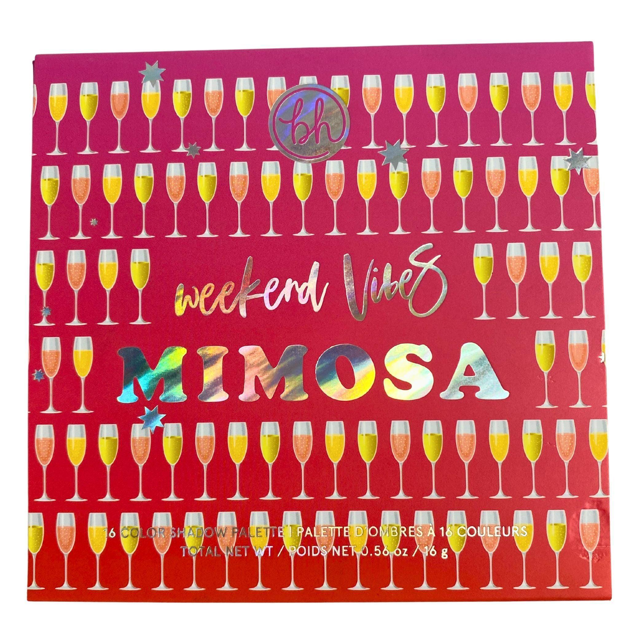 BH Cosmetics Mimosa 16-Color Eyeshadow Palette - 45 Pcs Set | Vegan & Cruelty-Free Makeup Kit for Professional & Everyday Looks | Perfect for Party, Wedding & Special Occasion Makeup
