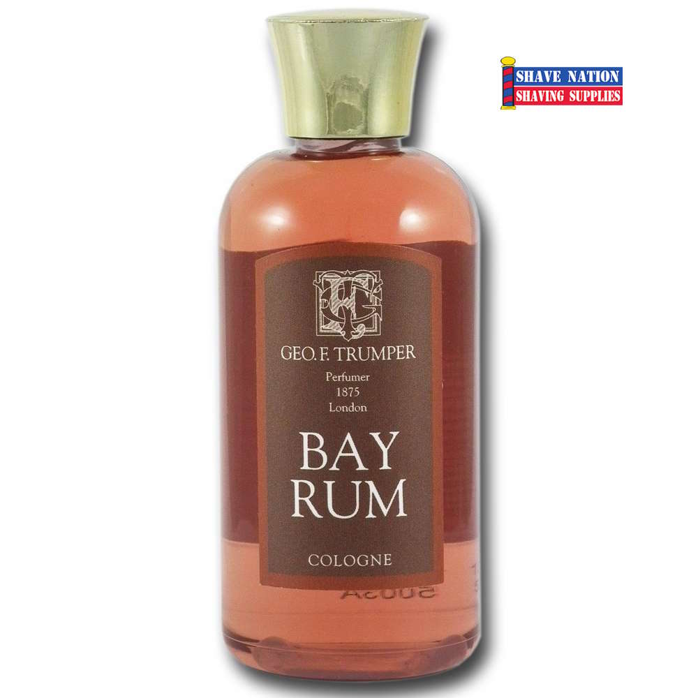 Geo F Trumper Bay Rum Cologne for Men - Classic Aftershave & Cologne Set - Fresh Spicy Scent - Perfect for Grooming, Date Nights & Special Occasions