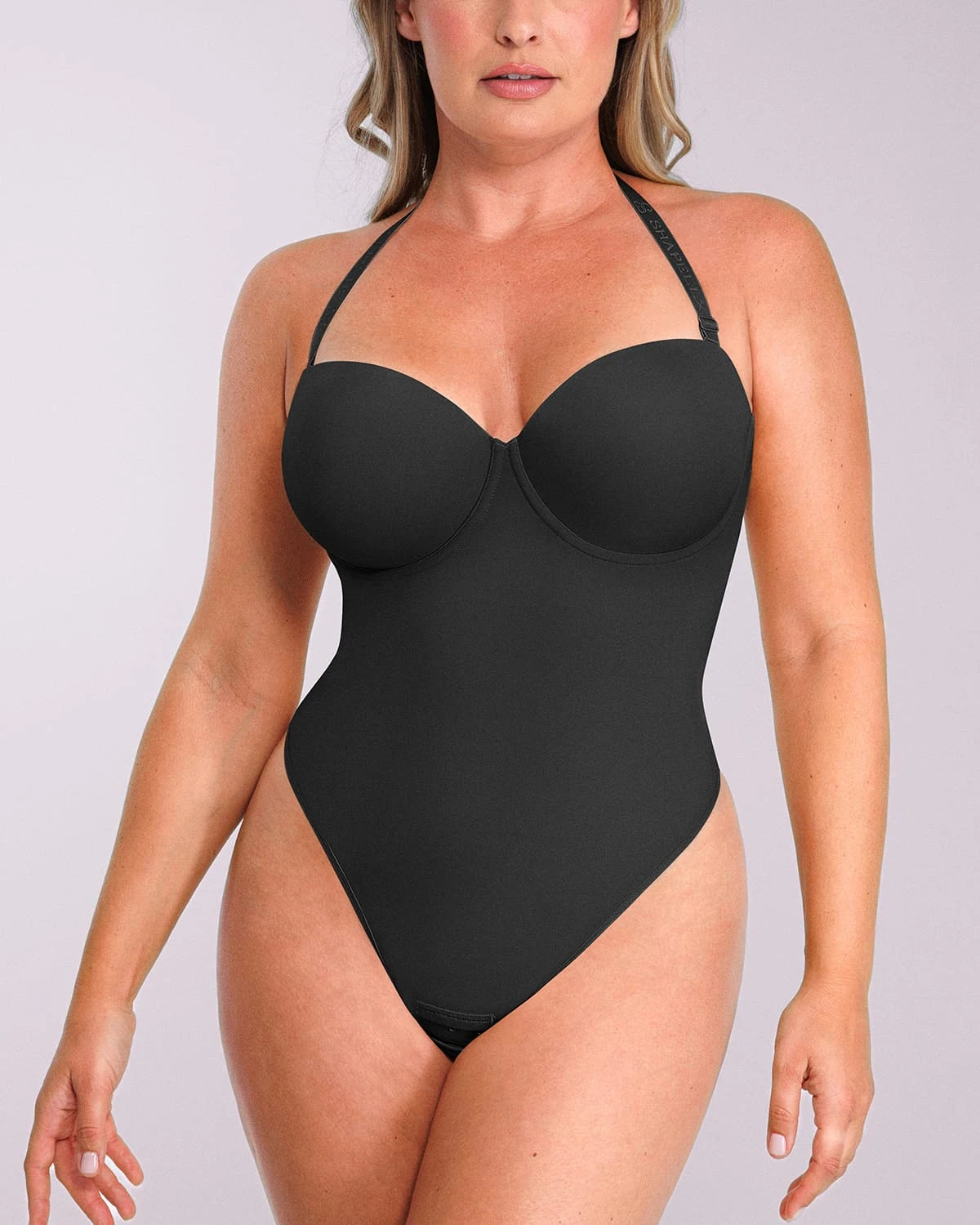 Bare Essentials™ AirSlim® Strapless Thong Bodysuit - Seamless Invisible Shapewear for Women | Perfect for Wedding, Evening Dresses & Special Occasions