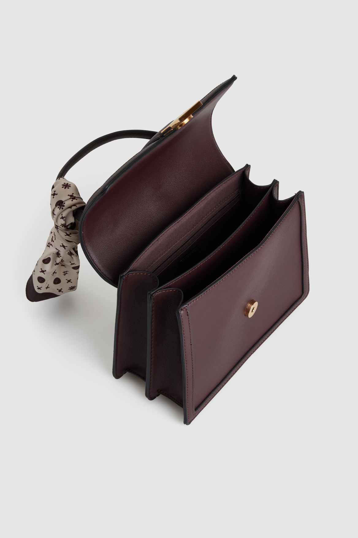 Stylish Scarf Top Handle Handbag for Women - Fashionable Crossbody Purse with Adjustable Strap - Perfect for Work, Travel, and Everyday Use
