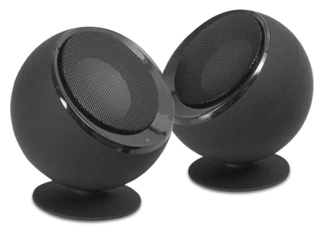 iJoy Core Eclipse Wireless Bluetooth Speaker - Portable, Compact Stereo Sound for Outdoor, Travel, and Home Use