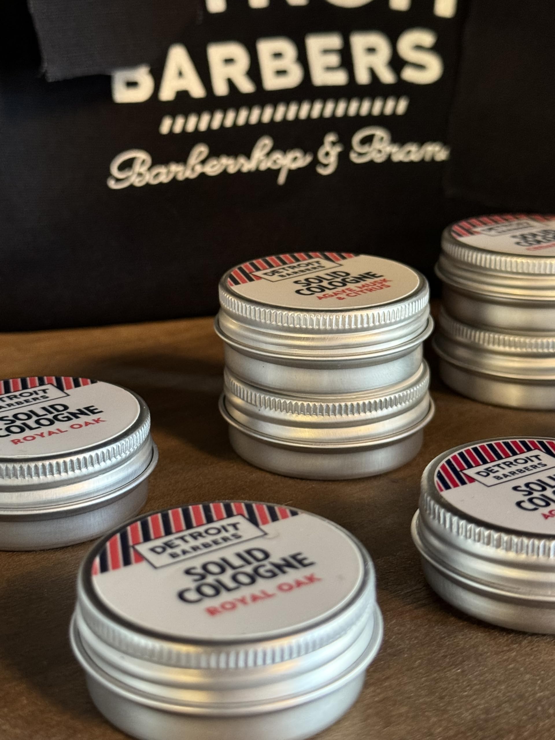 Premium Solid Cologne for Men - Long Lasting Natural Fragrance - 0.5oz Travel Size - Organic Jasmine & Sandalwood Scent - Perfect for Gifts, Daily Use & On-the-Go Freshness