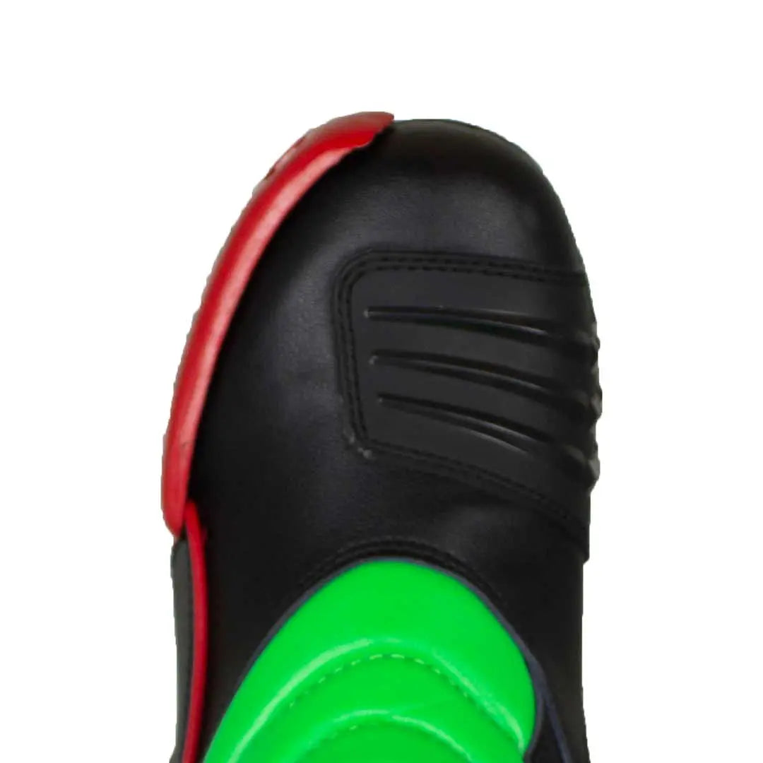 Open Road Men's Racing Boots - Lightweight Motorcycle Boots for Men, Durable & Comfortable Riding Shoes - Perfect for Motorcycle Racing, Cruising & Outdoor Adventures