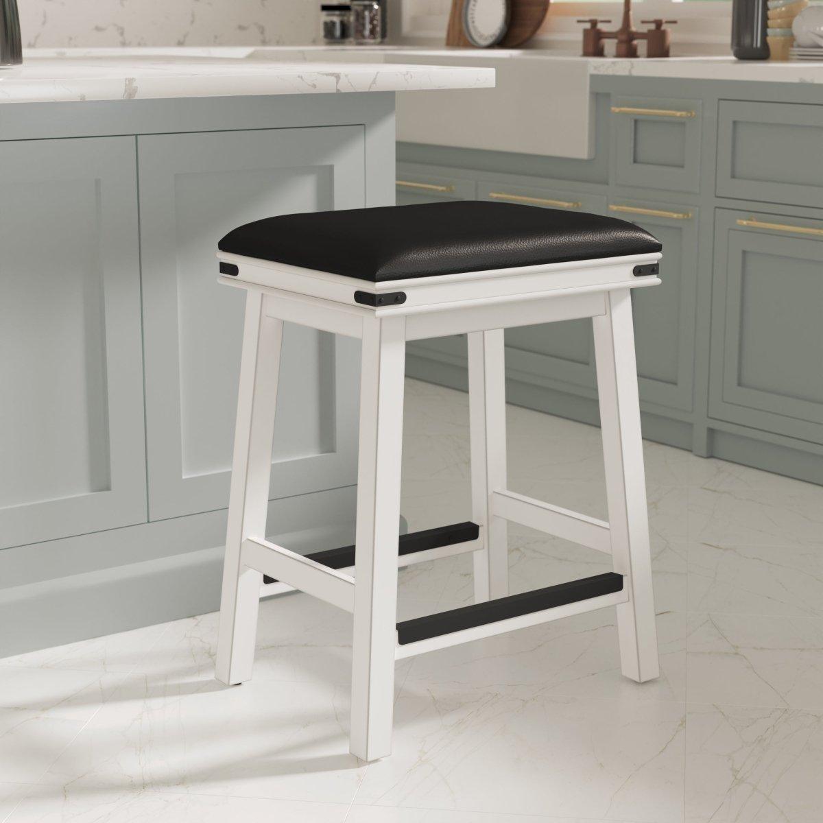 Premium Cortez Bonded Leather Stool - 24