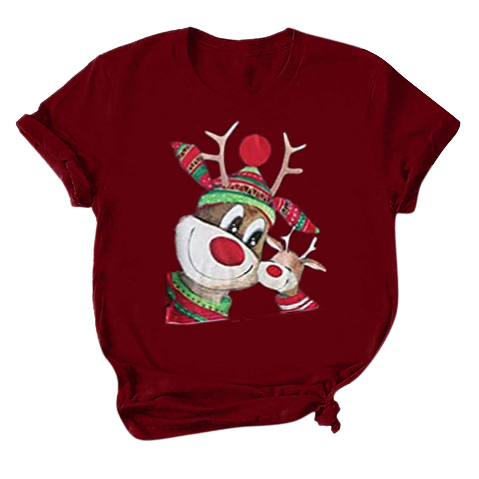 Women's Casual Short Sleeve Graphic Tee Shirts - Comfortable Pullover Tops for Everyday Wear, Workout & Street Style Fashion