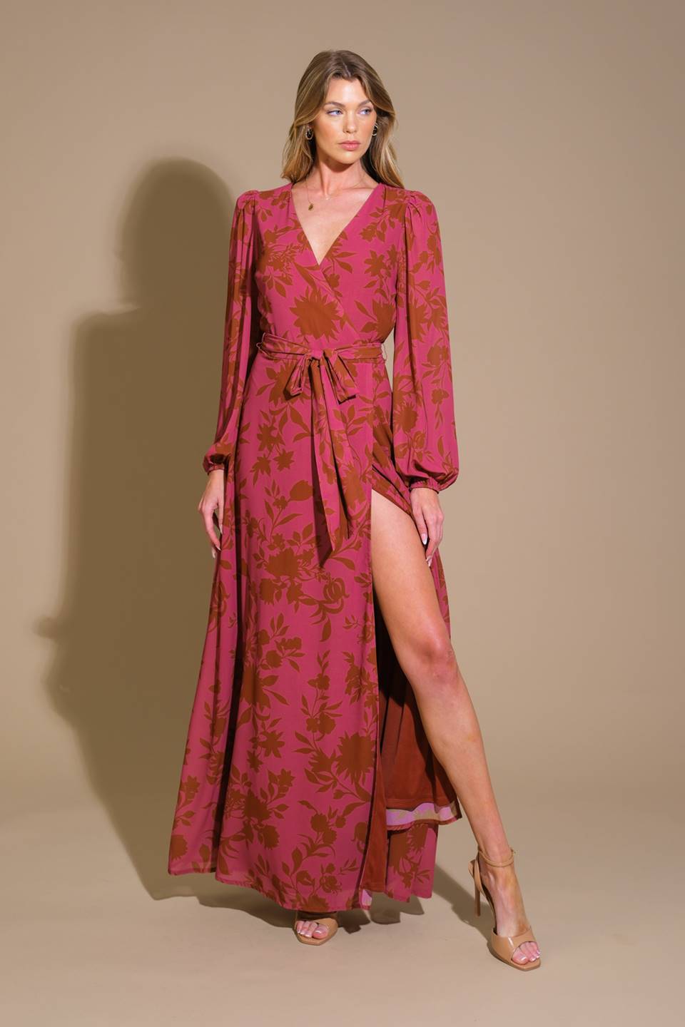 Cross Your Mind Woven Maxi Dress - Flowy Boho Summer Dress for Women, Beach Wedding & Vacation Outfit