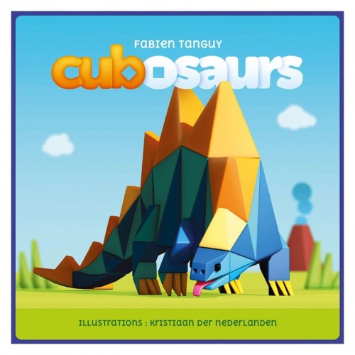 Cubosaurs Dinosaur Toys for Kids - Realistic Dinosaur Figures Set for Collection, Education & Play - Perfect for Birthday Gifts, Classroom Learning & Pretend Play Scenes