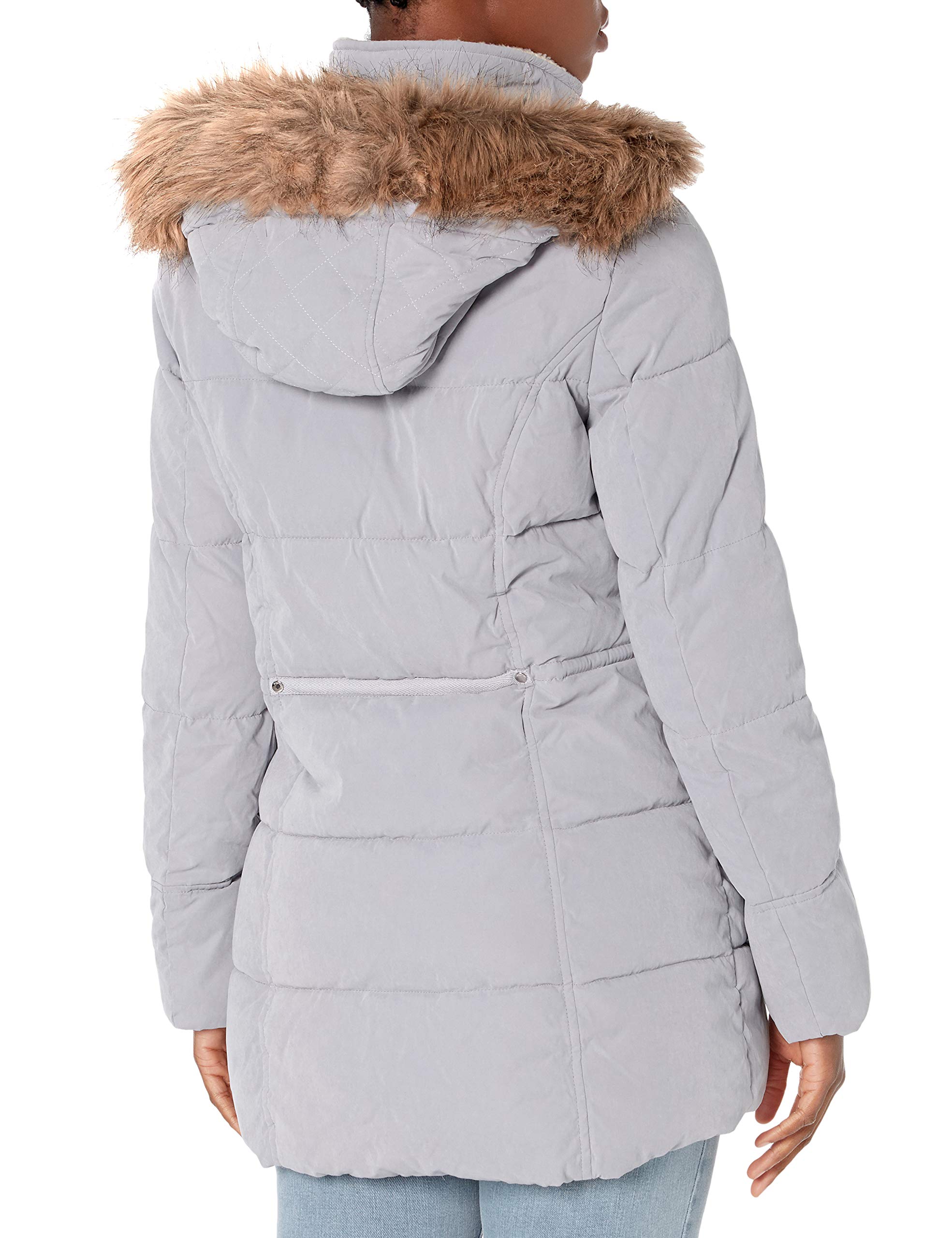 Nautica Women's Heavyweight Microfiber Down Parka Coat - Warm Winter Jacket for Outdoor Activities & Cold Weather