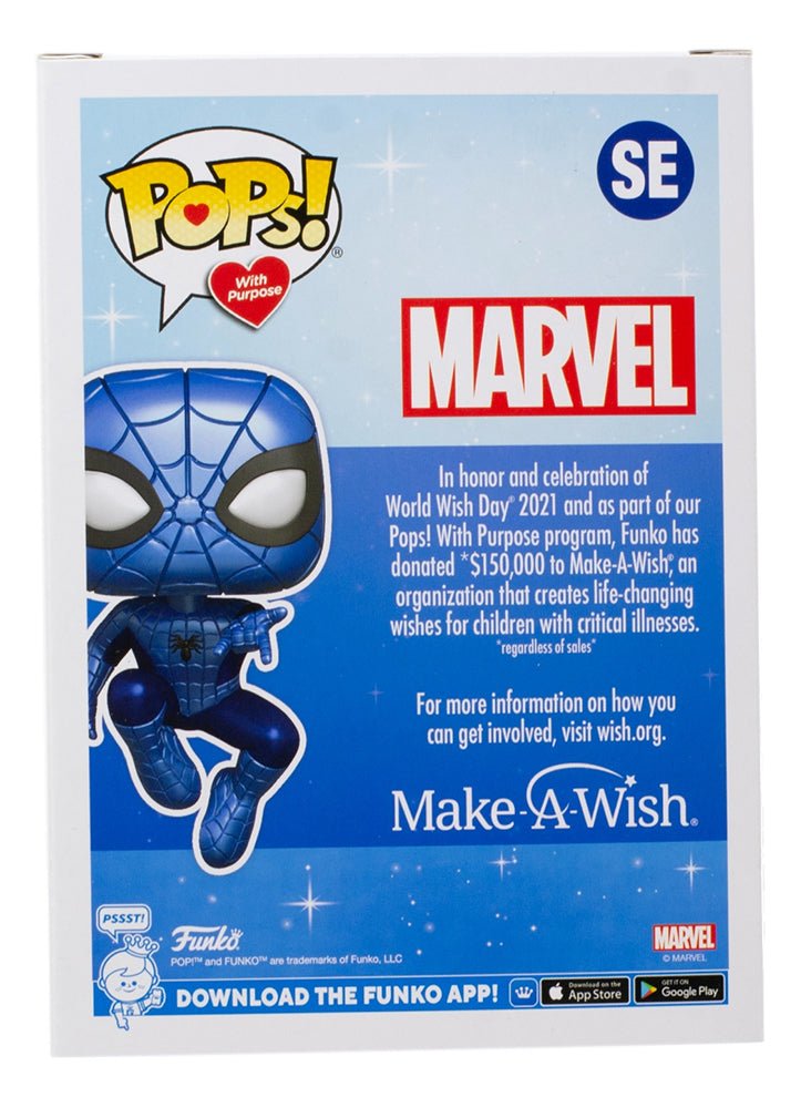 Marvel Spider-Man Make A Wish Funko Pop! #SE Vinyl Collectible Figure - Perfect for Superhero Fans, Gift Giving, and Pop Culture Displays