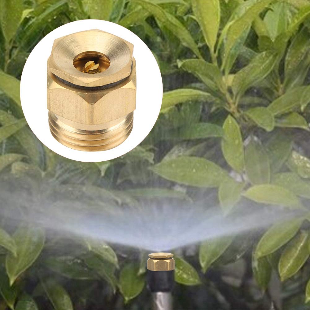 Yencoly 3Pcs Garden Irrigation Nozzle Spray Head - Durable Watering Nozzle for Gardening, Lawn, and Public Green Space | Perfect for Flower Beds, Vegetable Gardens & Outdoor Plant Care
