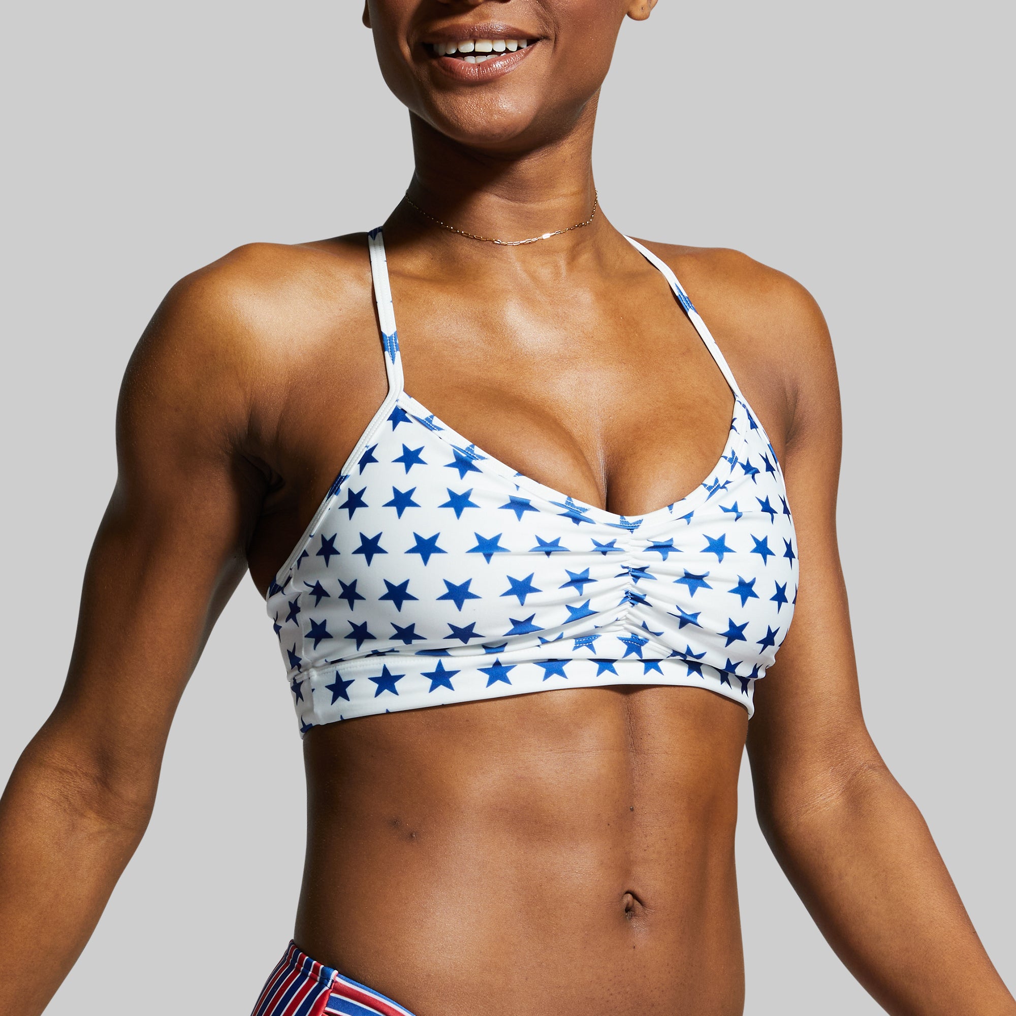 Laguna Bikini Top with Star Print - Sexy Swimwear for Women, Perfect for Beach, Pool Party & Summer Vacation