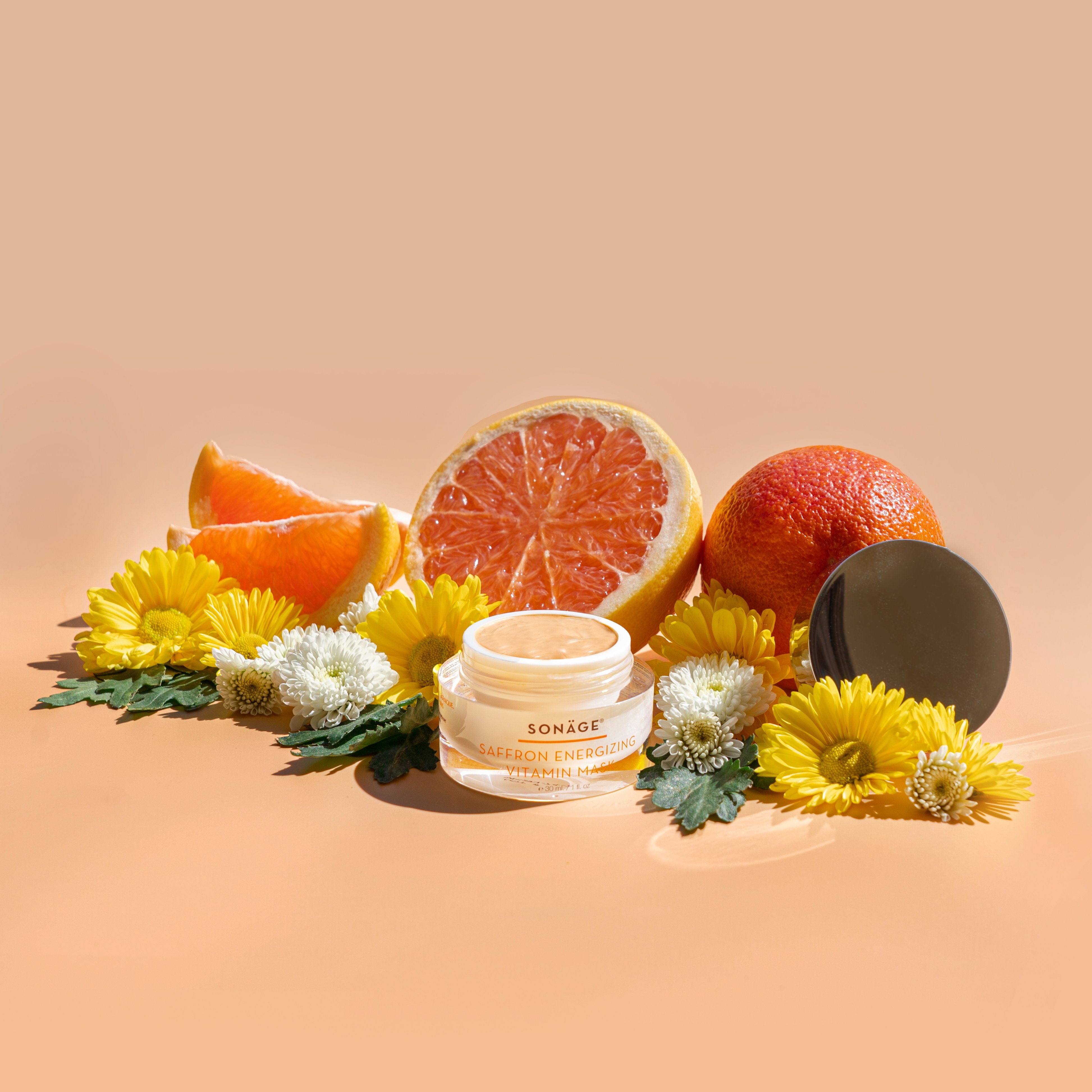Premium Saffron Vitamin Face Mask - Energizing & Brightening Skincare Treatment for Glowing Skin - Wholesale Bulk - Perfect for Spa, Salon & Home Use