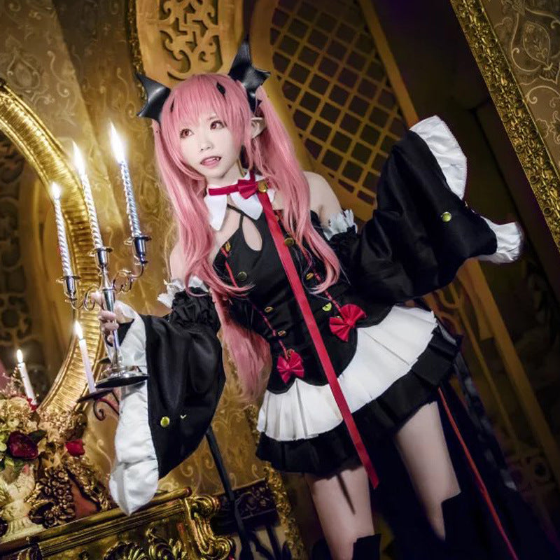 Seraph Witch Halloween Costume for Women - Gothic Angel Witch Outfit with Wings & Dress - Perfect for Halloween Parties, Cosplay & Themed Events