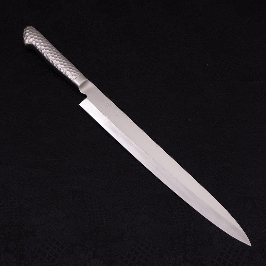 Premium Yanagiba Sushi Knife - 270mm All Stainless Steel with Pure Molybdenum Blade - Perfect for Sushi Chefs & Japanese Cuisine Preparation