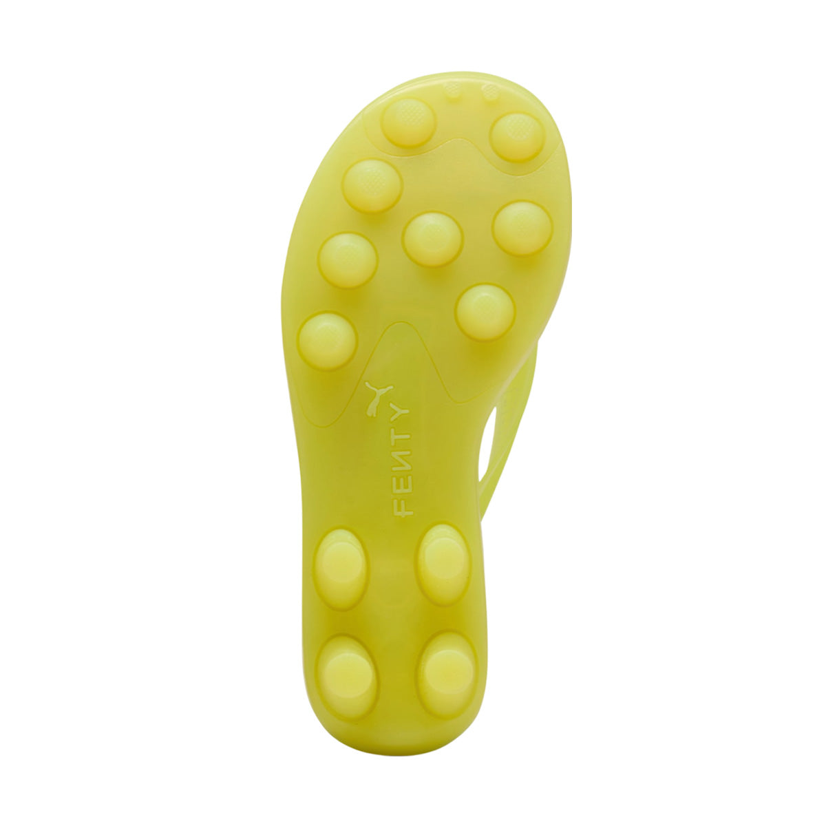 FENTY Cat Cleat Jelly Sandals in Lime Sheen - Women's Fashion Sneakers for Summer, Streetwear & Casual Outfits
