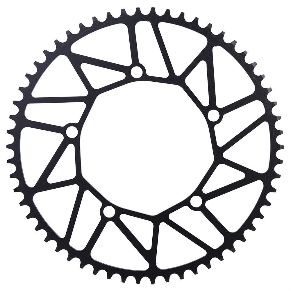VGEBY1 Bike Chain Wheel - 50/52/54/56/58T 130BCD Single Speed Chainring for Road & Mountain Bikes | Durable Replacement Part for Cycling & Commuting