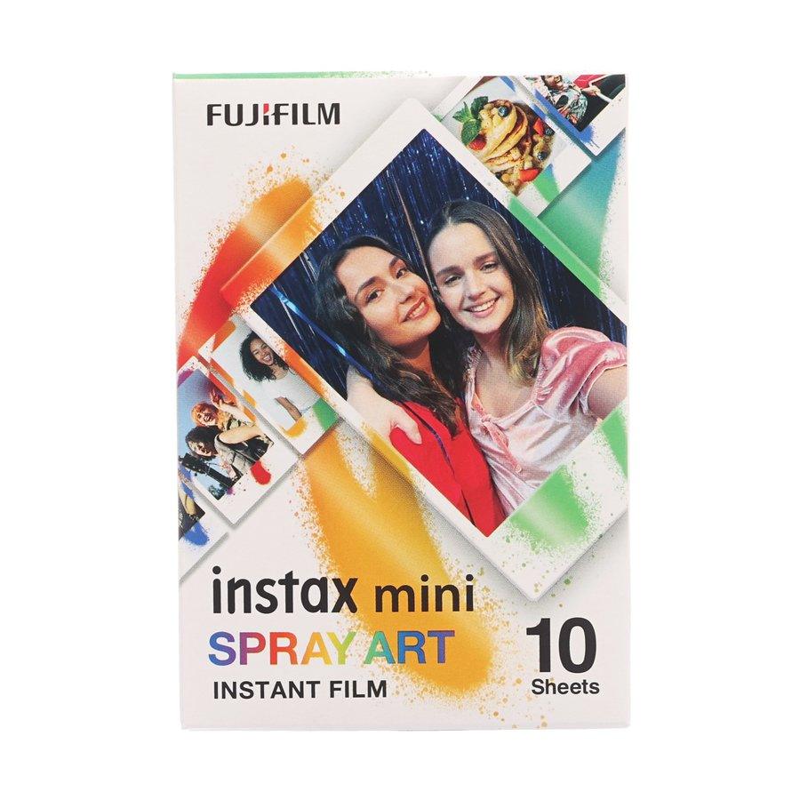 FUJIFILM Instax Mini Film Spray Art - Colorful Instant Photo Film for Fujifilm Mini Cameras - Perfect for Parties, Travel & Creative Photography