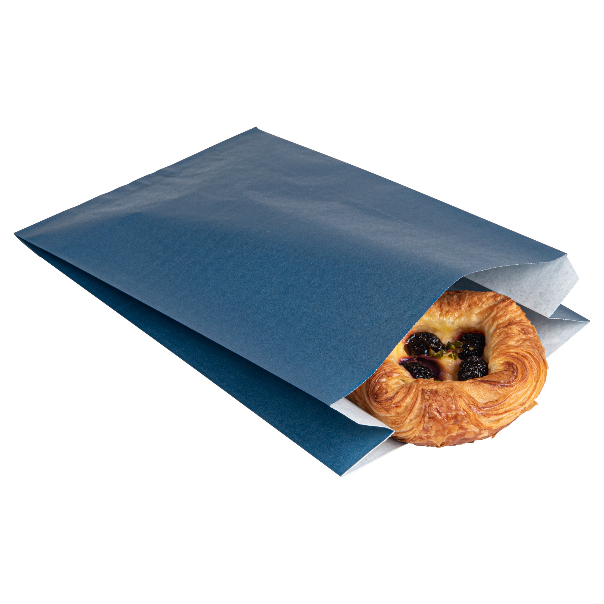 Premium Midnight Blue French Fry & Snack Bags - 7