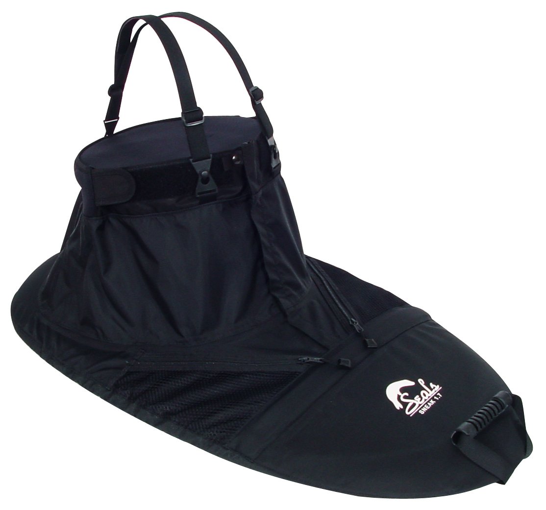 Waterproof Kayak Spray Skirt with Zipper Seal - Durable Neoprene Skirt for Kayaking & Canoeing - Perfect for Whitewater, Sea & Recreational Paddling