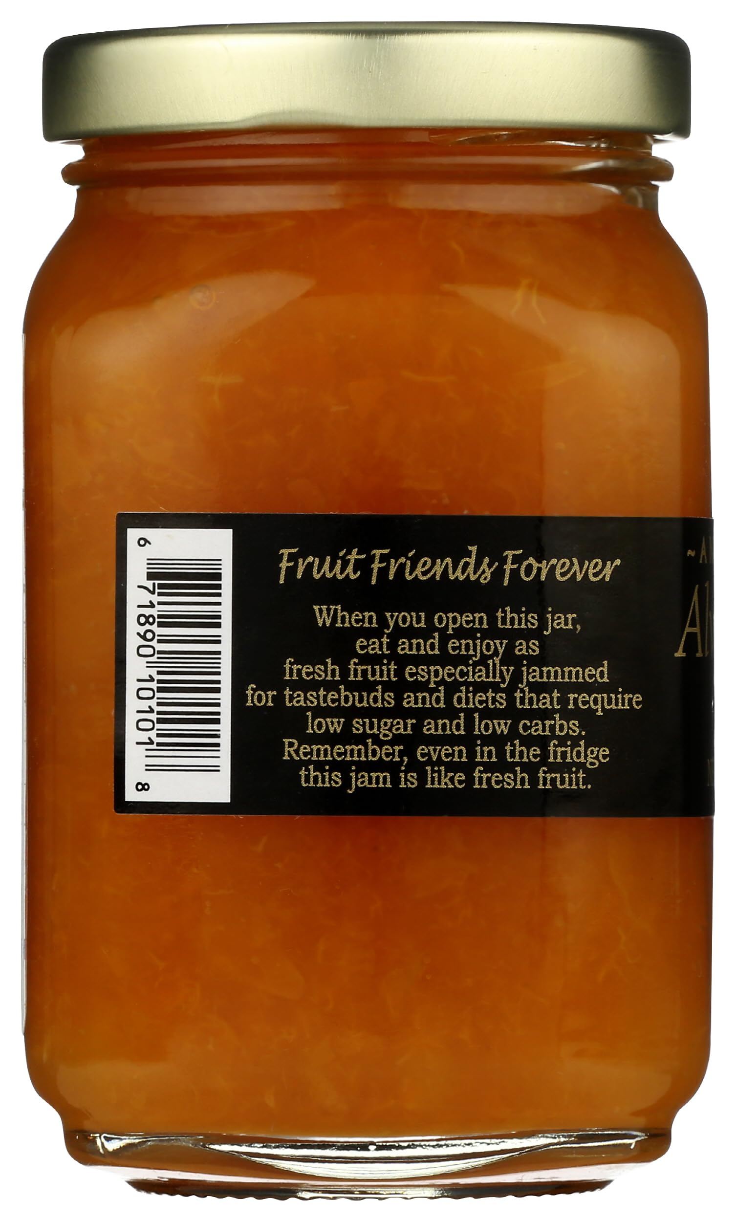 MOUNTAIN FRUIT COMPANY Always Apricot Jam, 9.5 oz (269g) - Premium Fruit Spread for Toast, Yogurt, Baking & Breakfast - All Natural, No Preservatives