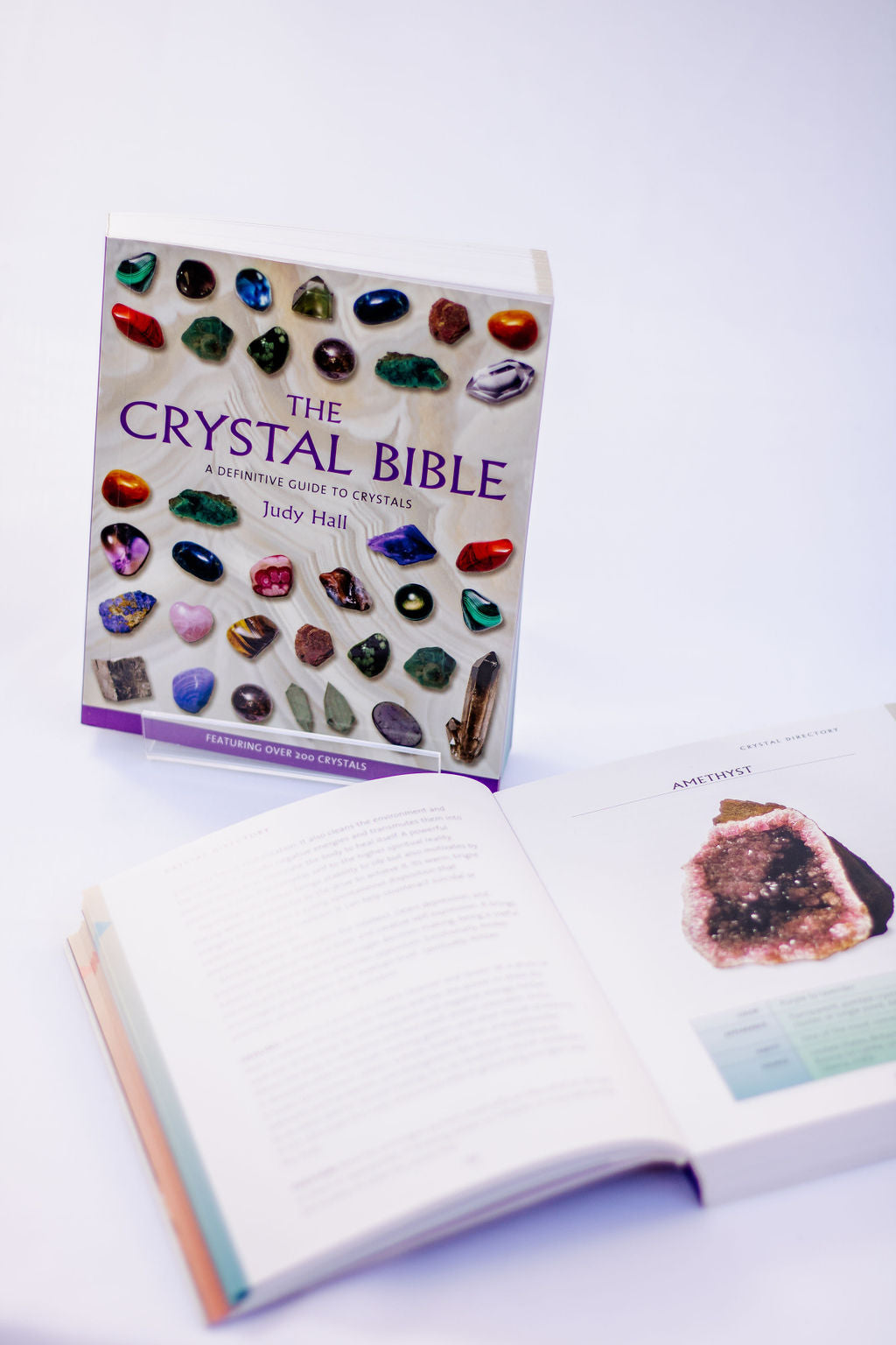 The Crystal Bible by Judy Hall - Ultimate Guide to Crystals & Their Healing Properties | Perfect for Meditation, Energy Work & Spiritual Growth