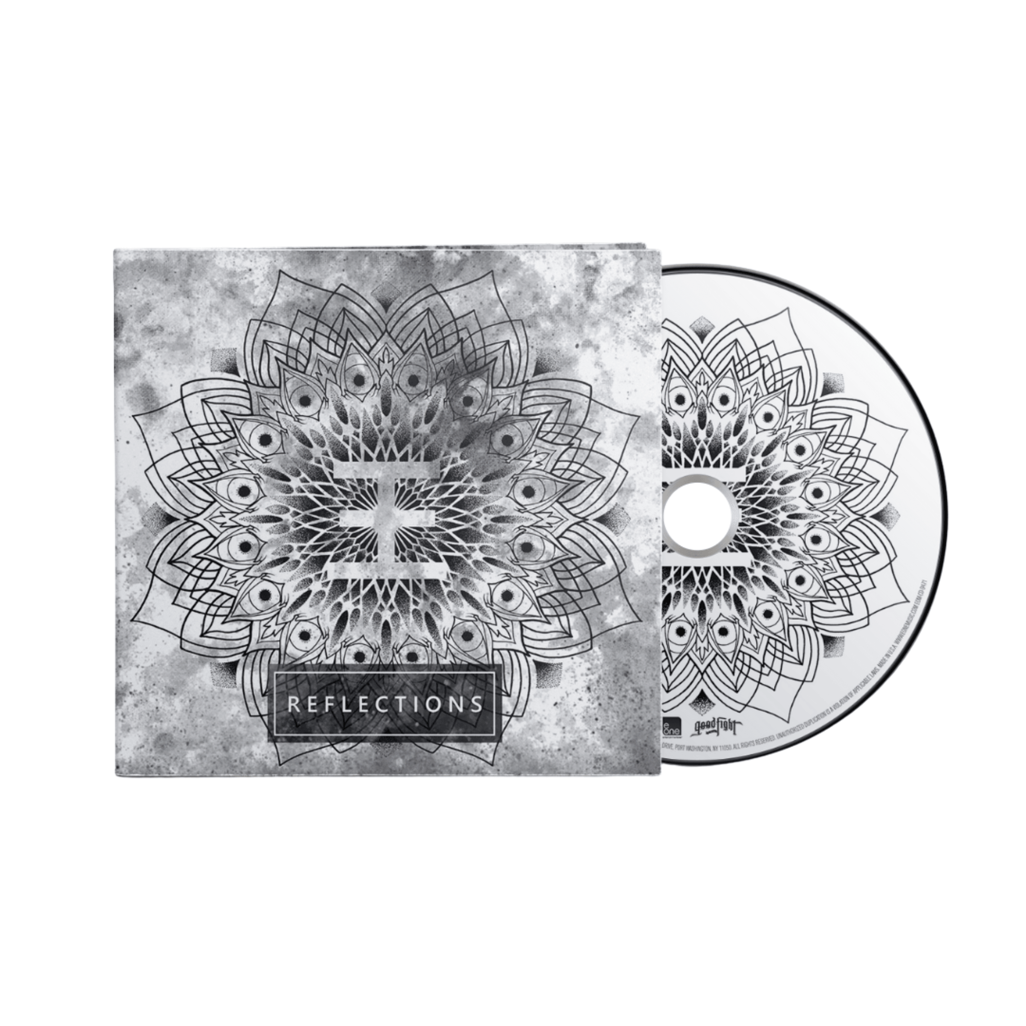 Reflections - The Color Clear CD | Alternative Rock Music Album | Perfect for Road Trips & Relaxation