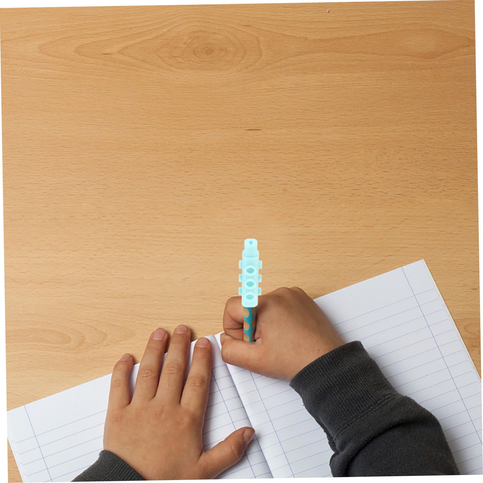 Extendable Pencil Caps 8-Pack - Anti-Scratch & Drop-Resistant for Kids - Perfect for School & Art