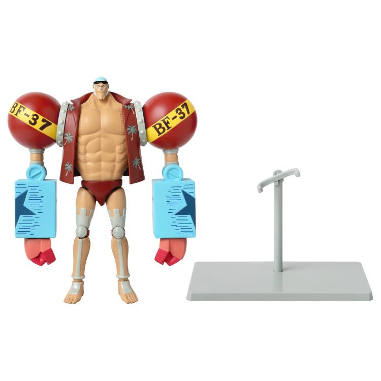 One Piece Anime Franky Action Figure - Collectible PVC Statue for Anime Fans | Perfect for Display, Gifts, and Cosplay Inspiration
