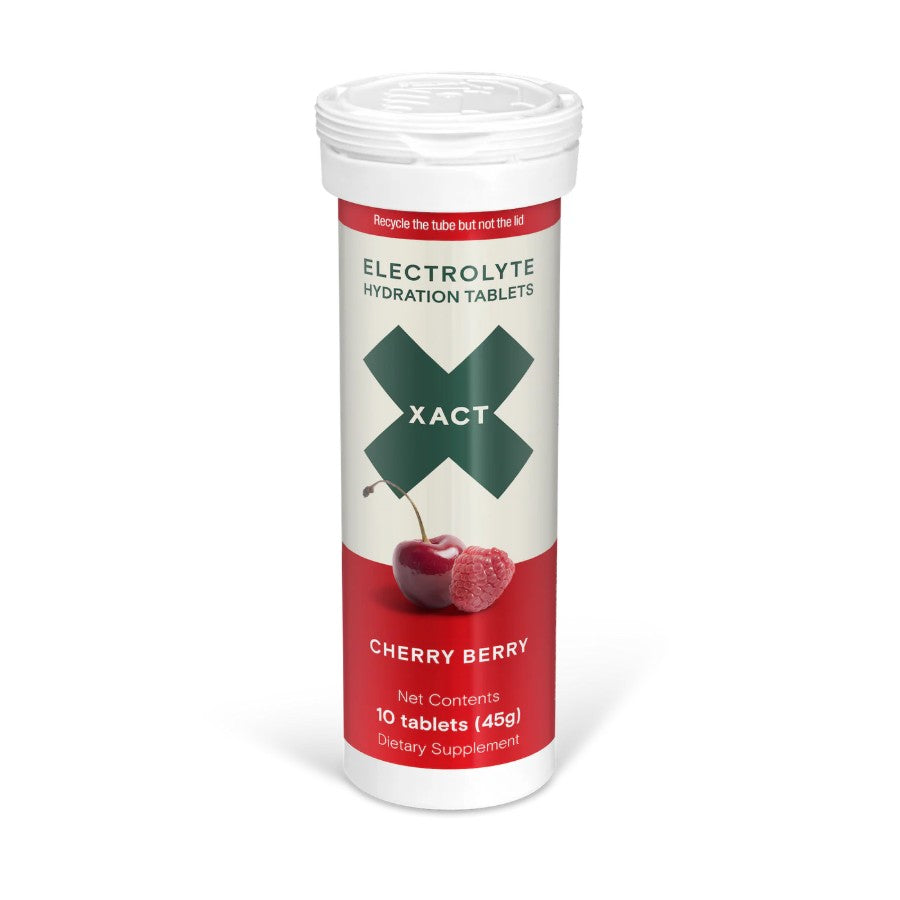 XACT Electrolytes Hydration Tablets - Rapid Rehydration for Athletes & Fitness | Post-Workout Recovery, Running, Cycling & Outdoor Activities