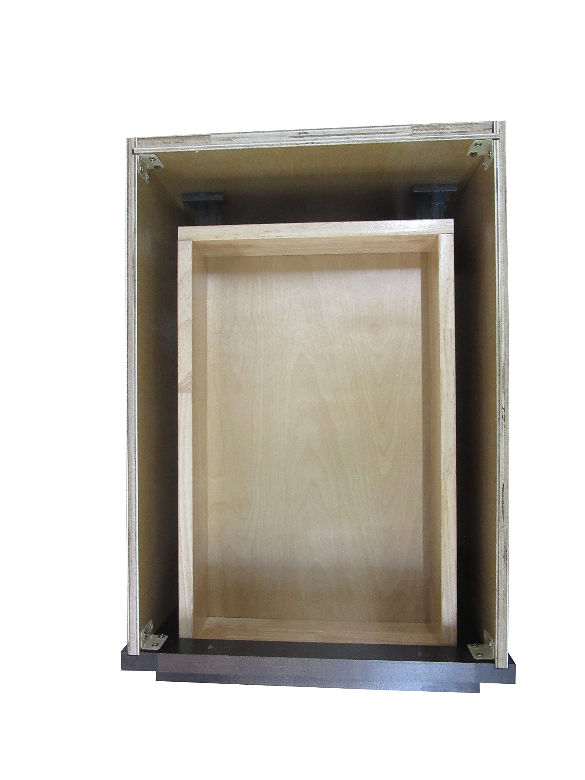 Vanity Art 12 Inch Bathroom Vanity Cabinet with Sink - Modern White Storage for Small Spaces, Perfect for Powder Rooms & Guest Bathrooms