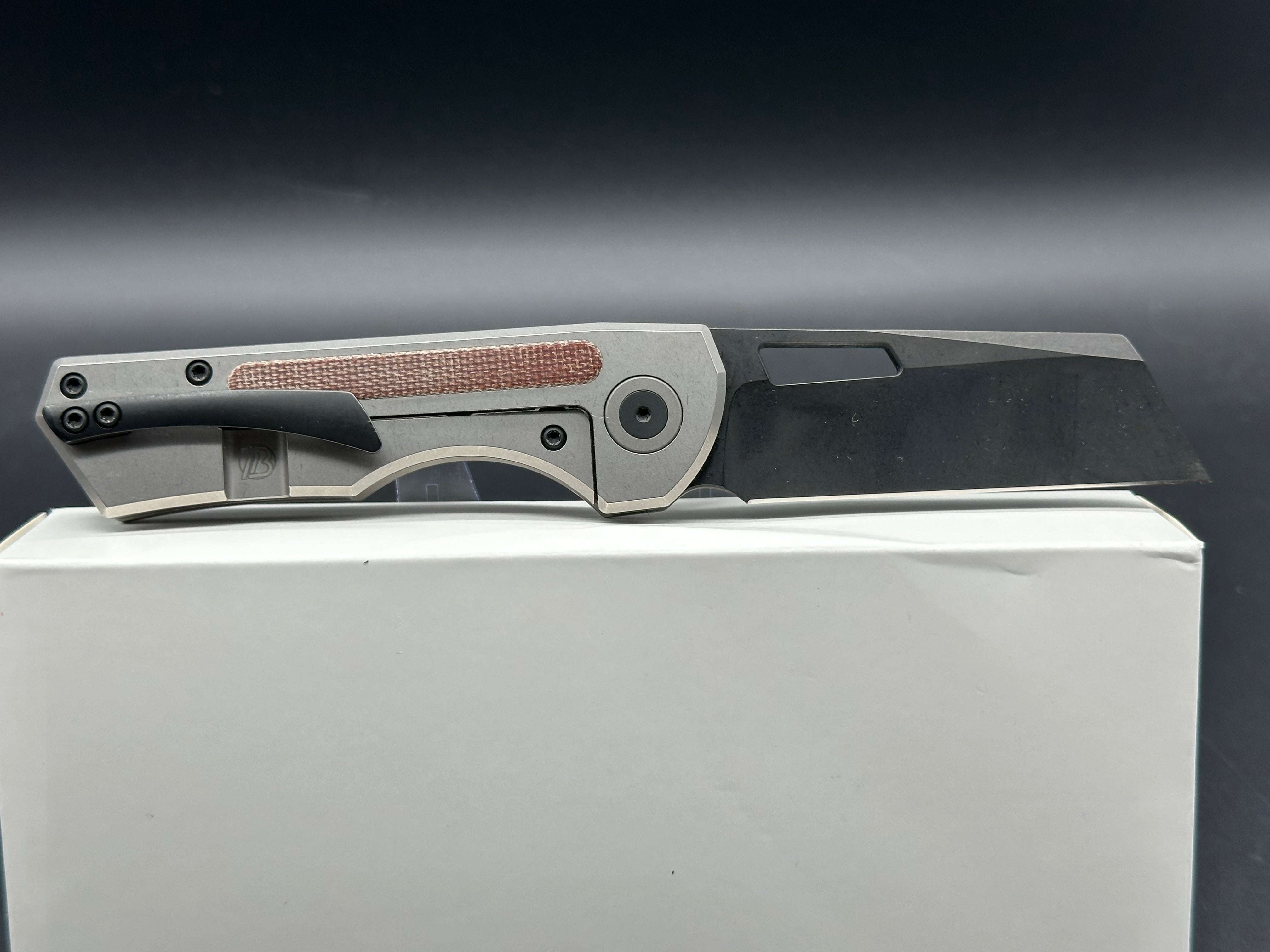 Brian Brown Knives Yeager M V2 Folding Pocket Knife - Premium EDC Tactical Knife for Outdoor, Camping, Hiking & Everyday Carry
