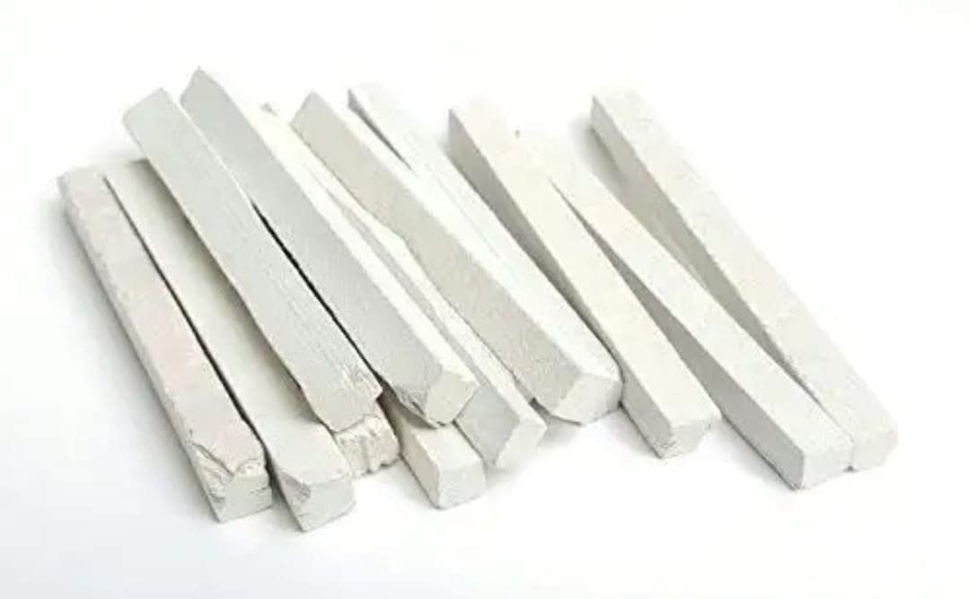 100-Pack Edible Slate Pencils (650g) - Natural Limestone Chalk Sticks for Cooking, Baking & Food Decoration | Safe Slate Bars for Kids, Restaurants & Culinary Arts