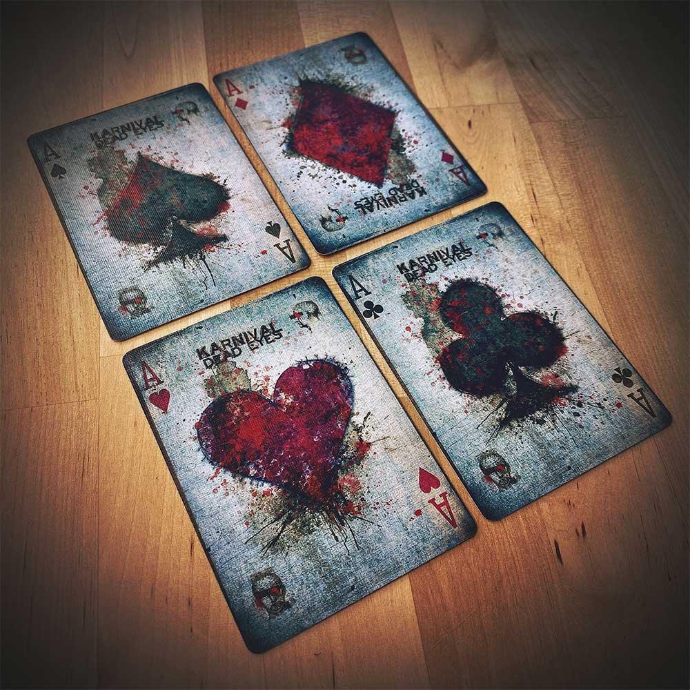 Bicycle Karnival Dead Eyes Playing Cards - Limited X Years Edition | Premium Collectible Deck for Magic Tricks, Poker & Card Games