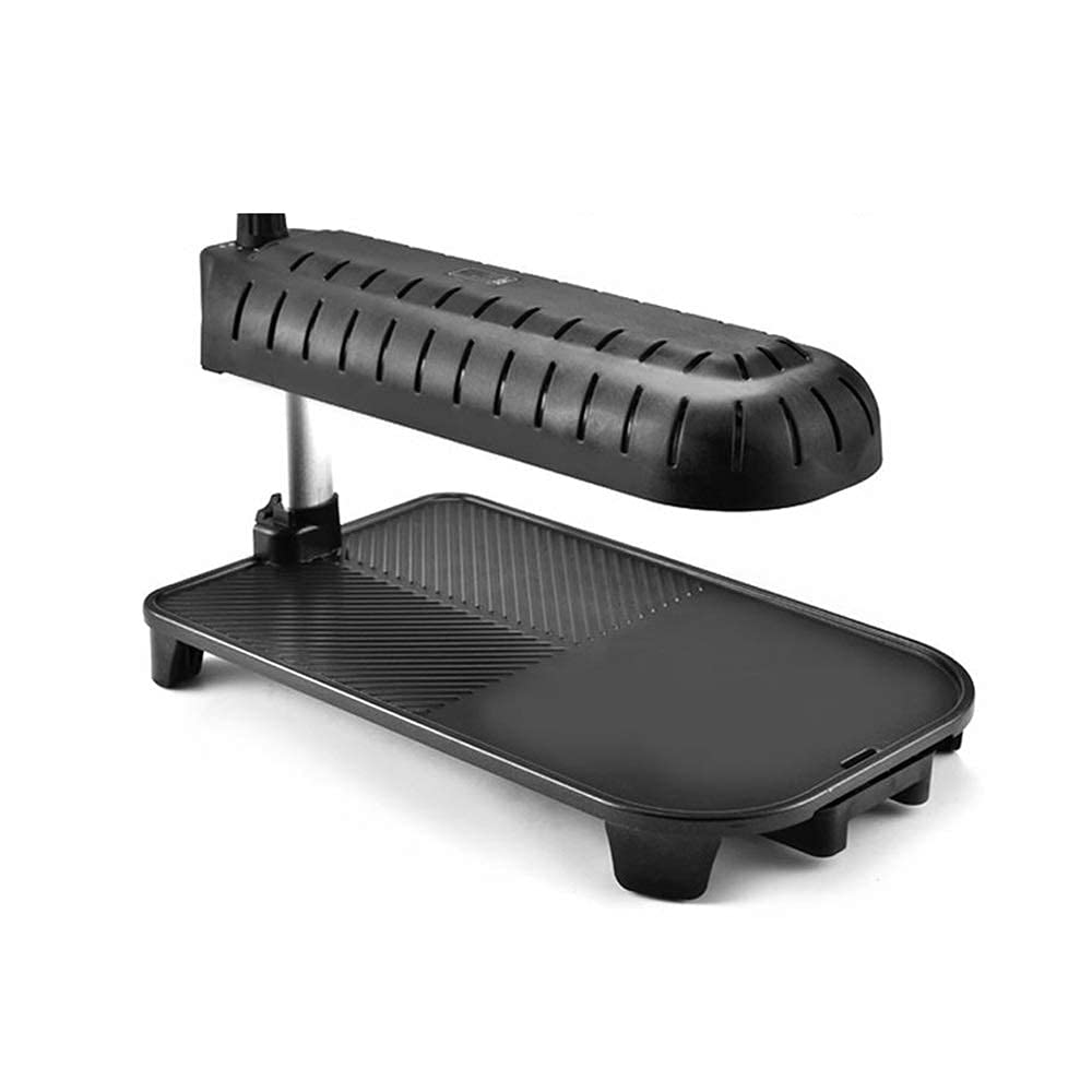 Smokeless Indoor Electric BBQ Grill - Korean Style Non-Stick Griddle Plate for Home Cooking, Family Gatherings & Camping Trips