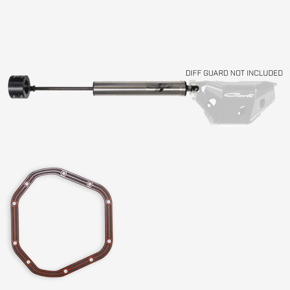 2005-2022 Ford F-250 F-350 Carli Low Mount Steering Stabilizer Kit - Heavy-Duty Off-Road Performance for Trucks & Towing