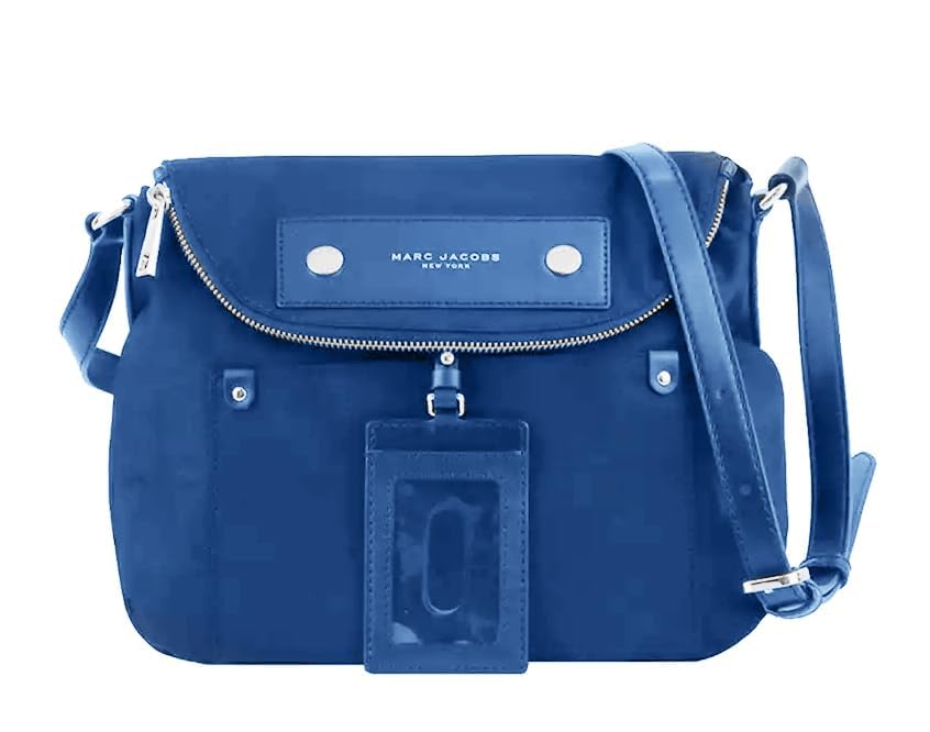 Marc Jacobs Preppy Natasha Nylon Crossbody Bag for Women - Stylish Shoulder Purse with Adjustable Strap, Perfect for Work, Travel & Everyday Use