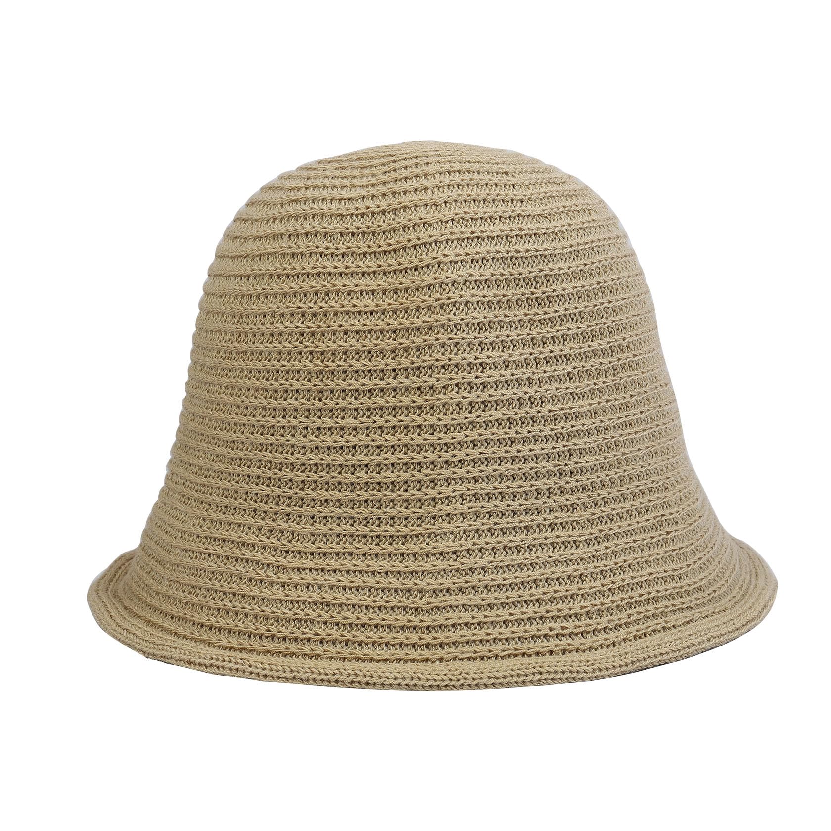 Stylish Women's Mesh Woven Bucket Hat - Breathable Crochet Sun Hat for Beach, Travel & Outdoor Activities | Trendy Packable Foldable Summer Hat for Women