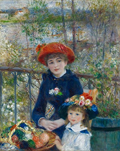 Two Sisters (On The Terrace) by Pierre-Auguste Renoir - 30